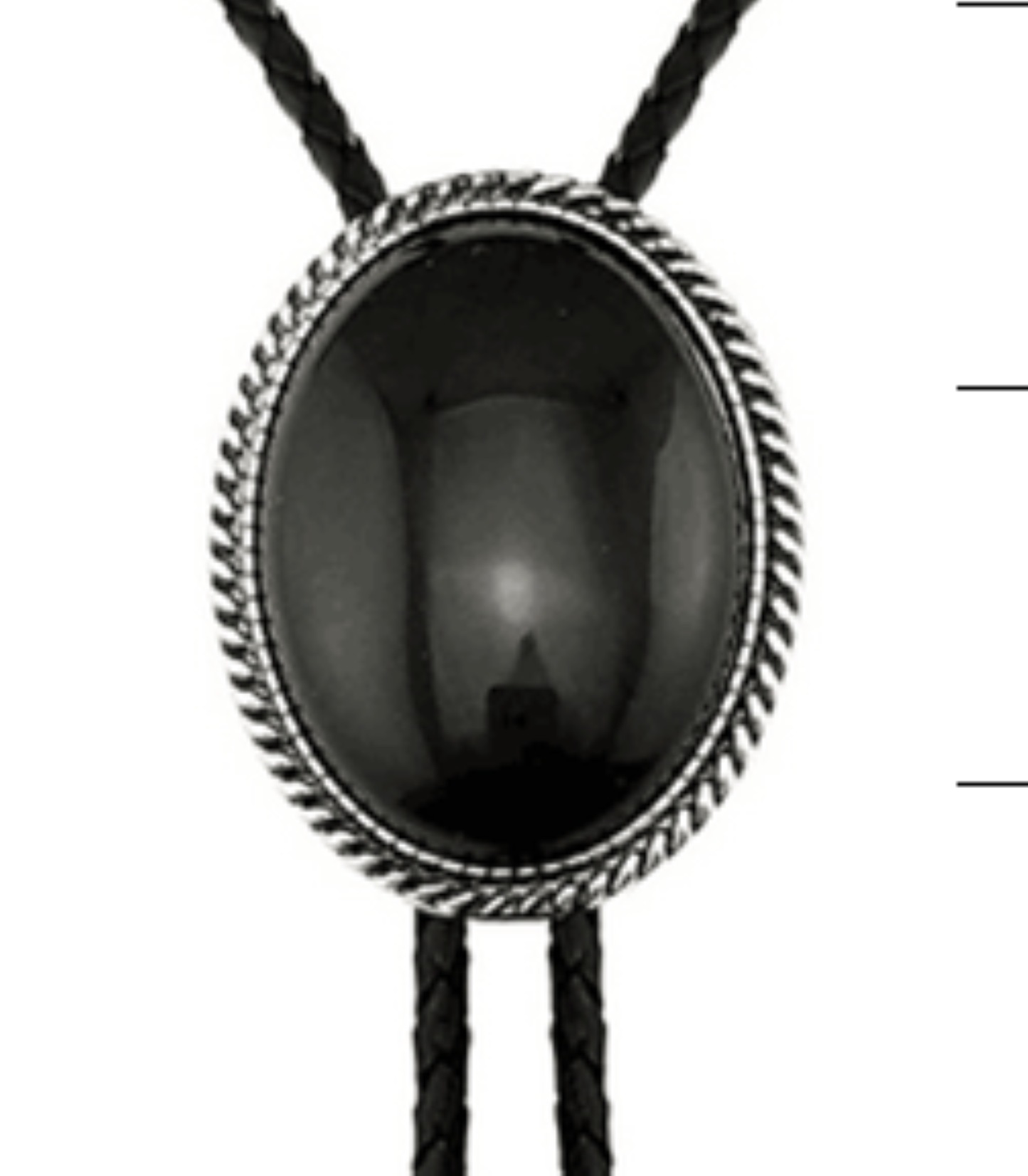 Cowboy Initial Bolo Tie
