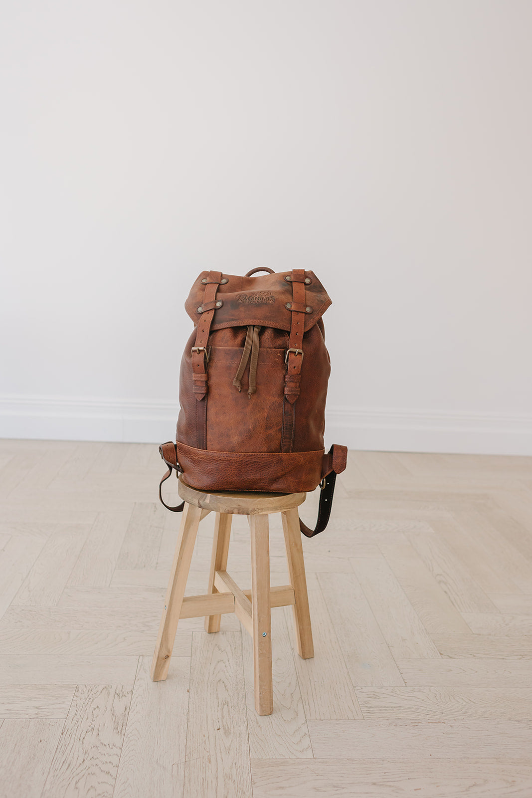 Nomad Leather Backpack Brown