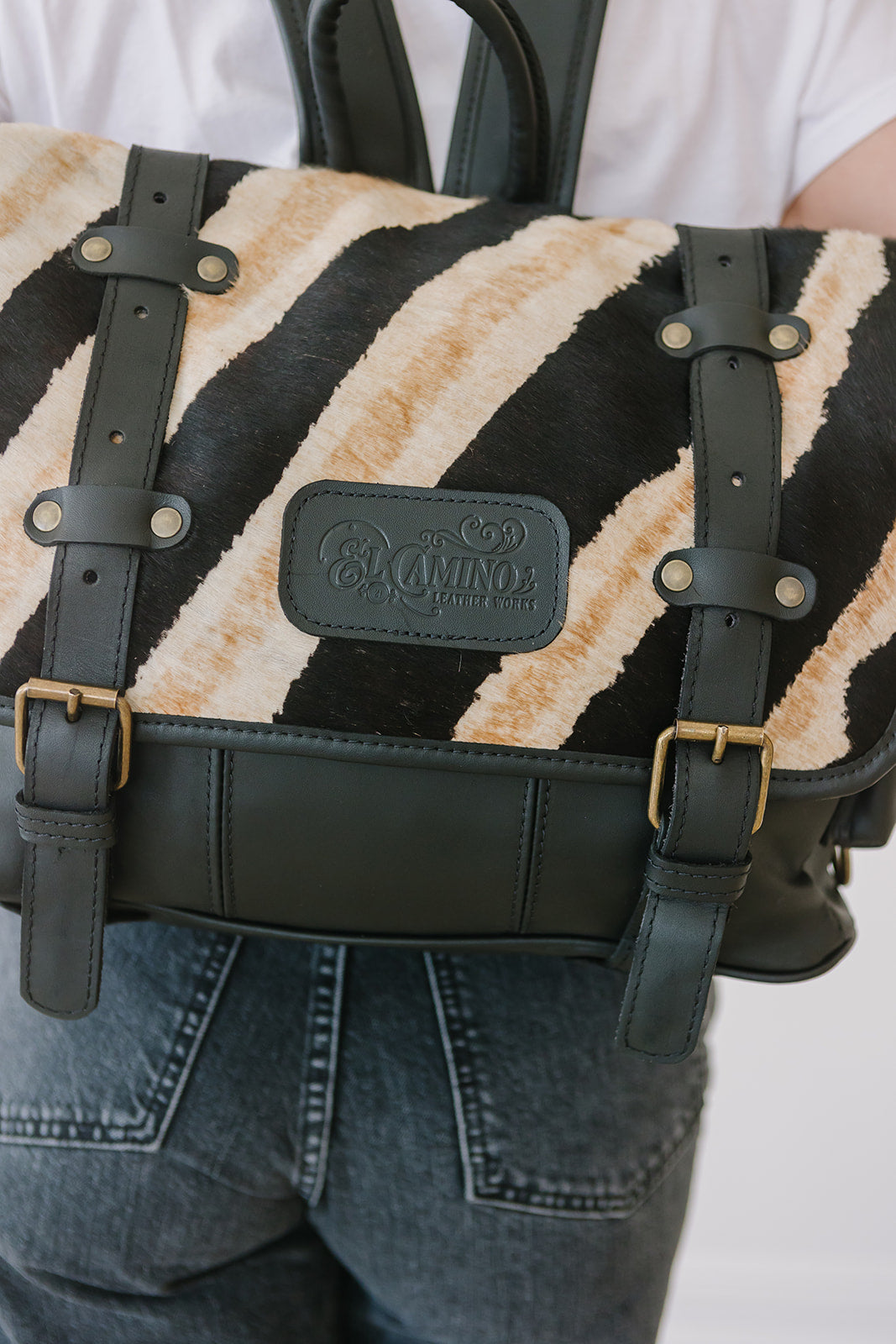 Viaje Backpack Black Zebra - Limited Edition