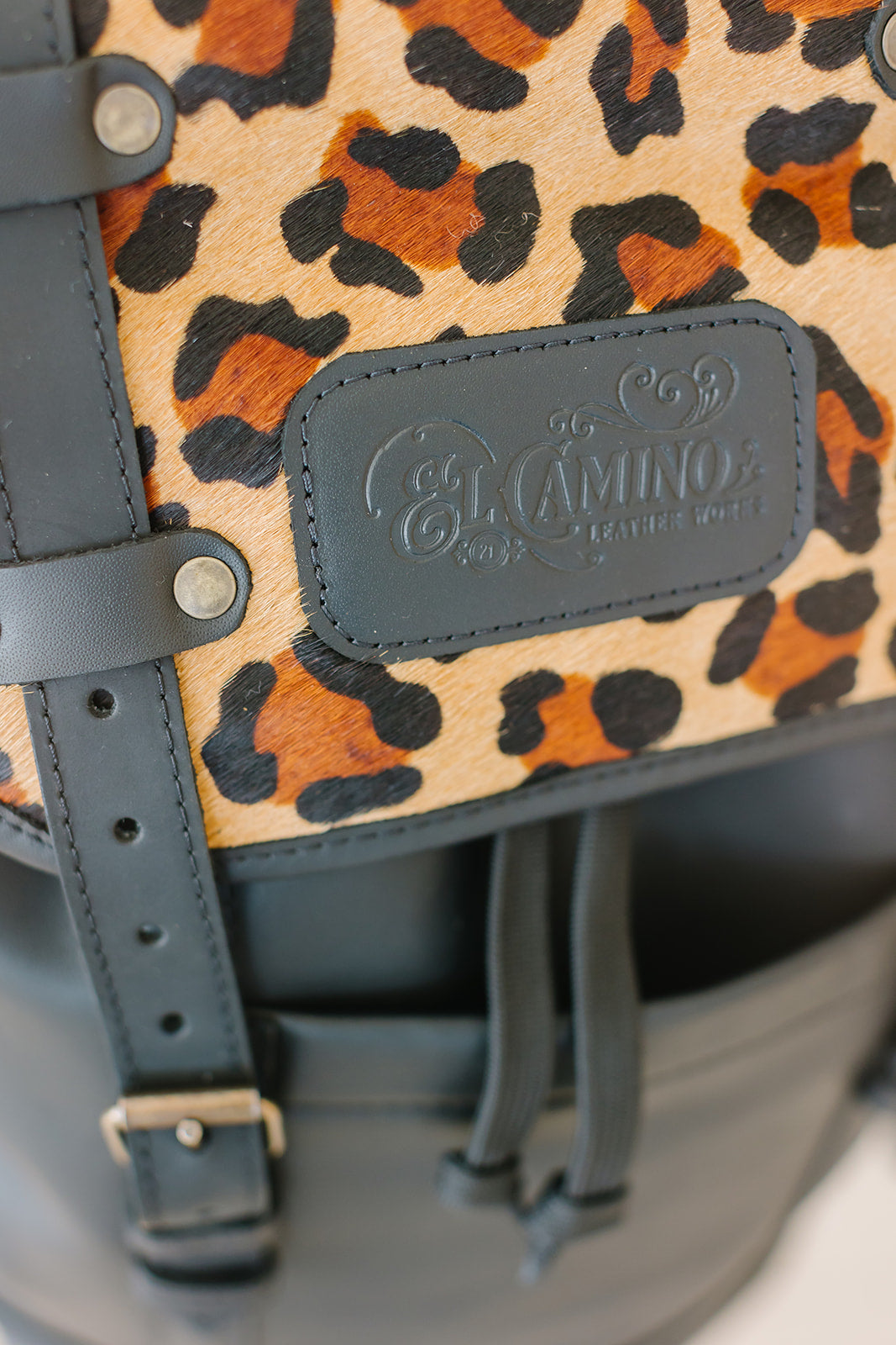 Nomad Leather Backpack Leopard - Limited Edition