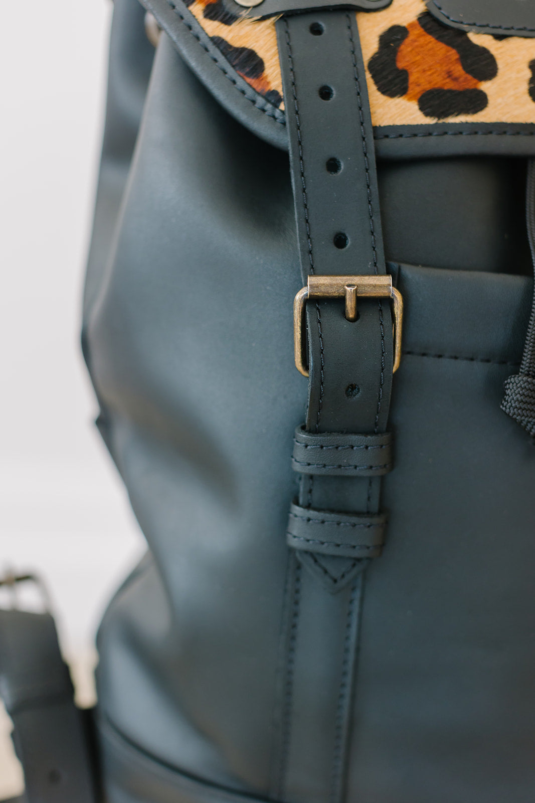 Nomad Leather Backpack Leopard - Limited Edition
