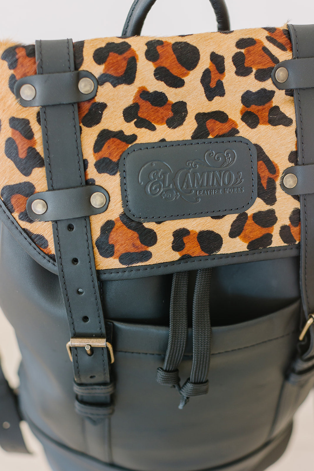 Nomad Leather Backpack Leopard - Limited Edition