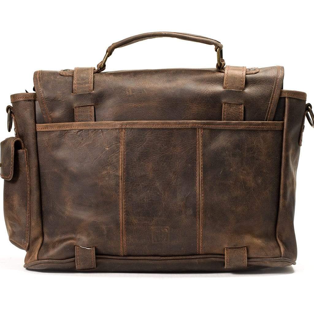 Cowhide Crossbody Leather Bag - Sahara