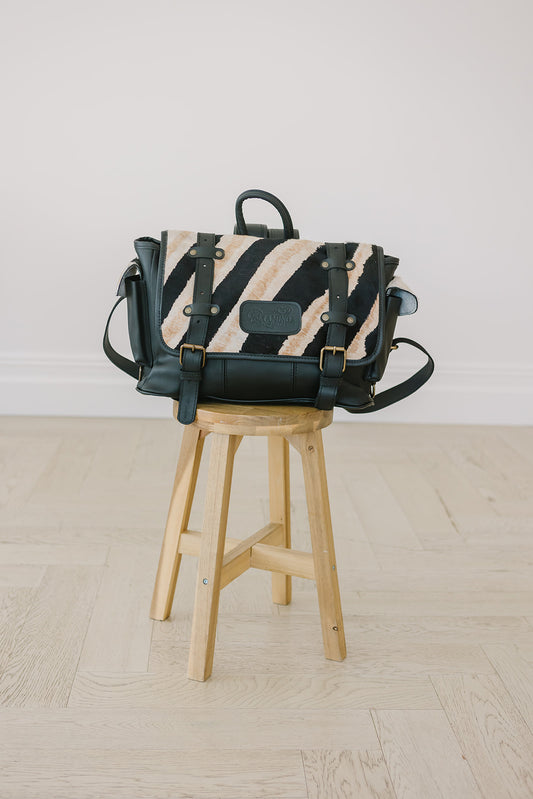 Viaje Backpack Black Zebra - Limited Edition