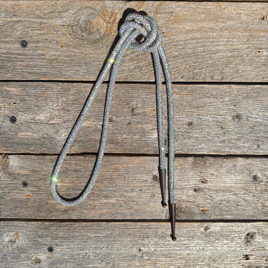 AB Rhinestone Western Bolo Tie #BT100